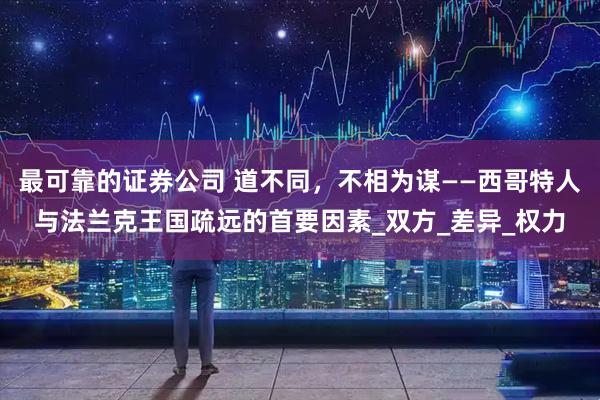 最可靠的证券公司 道不同，不相为谋——西哥特人与法兰克王国疏远的首要因素_双方_差异_权力